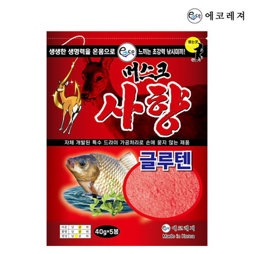 에코레저 머스크 사향 글루텐 민물 떡밥 낚시 미끼,돈키호테피싱