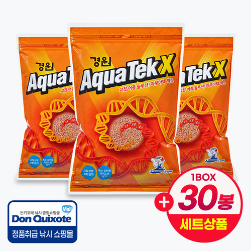 경원 아쿠아텍X 어분 집어제 민물떡밥 미끼(1BOX 30봉 세트),돈키호테피싱